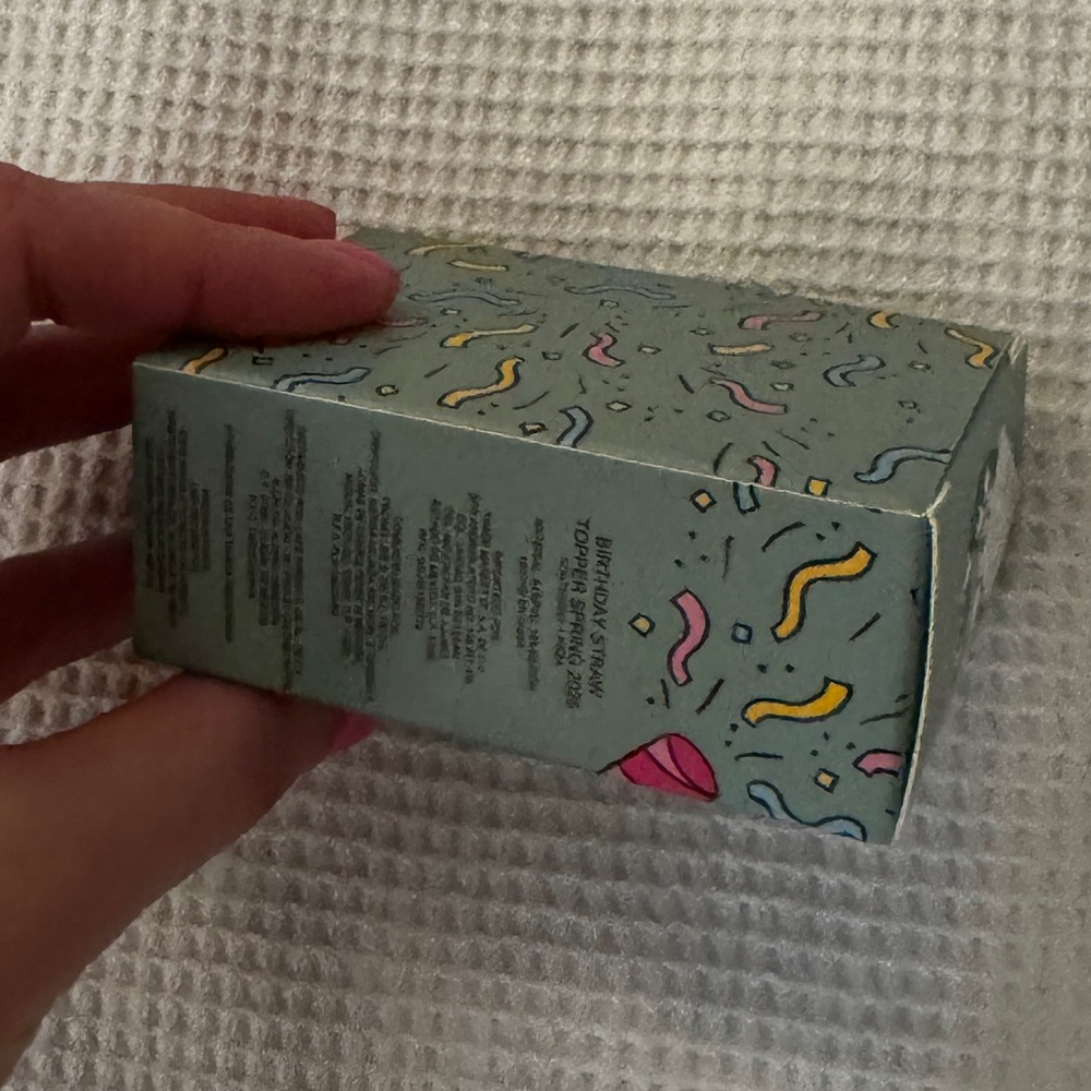 Starbucks Bearista Celebration Collection 2025 Straw Topper Mexico exclusive - Picture 3 of 5